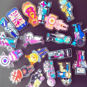 Pins Acrílicos Personalizados de Anime OEM ODM, Ideales para Eventos, Promociones y Regalos Personalizados - Product Image 4