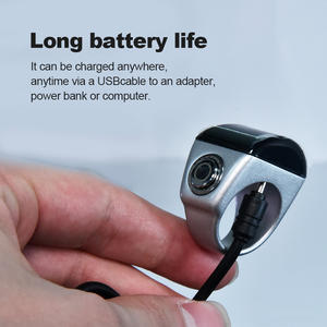 Equantu QB702 Lite Zikr Ring, contador inteligente de tasbeeh con batería de 40 mAh, recordatorio de la hora del Azan, anillo digital musulmán para conteo. - Product Image 4