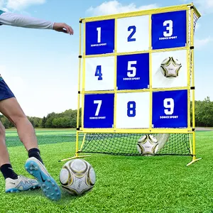 Hoja de objetivo personalizada Super 3*3, objetivo de entrenamiento de fútbol múltiple, portería de fútbol portátil, portería de tiro de fútbol