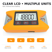 Timbangan Latihan Cerdas CTS-500 300kg 320Hz Dinamometer Digital Paduan Aluminium Akurasi 50g untuk Panjat Tebing Kebugaran OEM/ODM