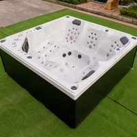 Soldes Exceptionnelles Spa Extérieur 5-6 Personnes Bain à Remous de Massage Jacuzzi