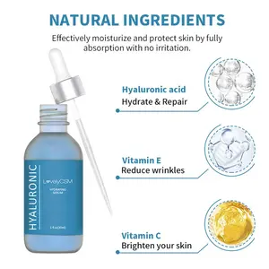 LovelyCSM 100% Pure Face antioxidante Lifting colágeno ácido hialurónico suero hidratante antienvejecimiento HA cuidado de la piel suero Facial