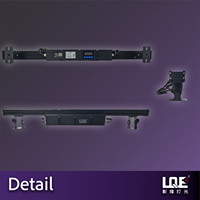 LQE Barre lumineuse de scène étanche pour concerts et mariages IP20 DMX512/FB4/Contrôle activé par le son 16pcs 8W RGBW LED 1500Lm 40 Beam