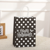 Halloween Tote Papiertüten für Geburtstags feiern Graduierungen Muttertag Silvester Kraft Candy Bags mit "Danke" Nachricht