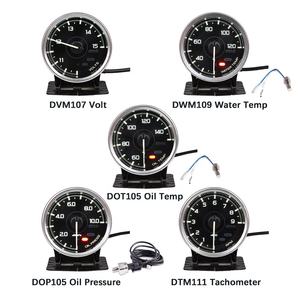 เกจวัด Wenle <span class=keywords><strong>Defi</strong></span> <span class=keywords><strong>A1</strong></span> วัดโวลต์ อุณหภูมิน้ำ อุณหภูมิน้ำมัน แรงดันน้ำมัน รอบเครื่องยนต์ แรงดันสุญญากาศ บูสต์ อุณหภูมิภายนอก อัตราส่วนผสมเชื้อเพลิง แรงดันน้ำมันเชื้อเพลิง แบบรวม - Product Image 1