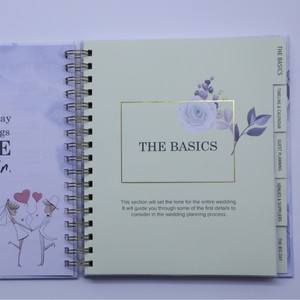 Tùy chỉnh dây xoắn ốc ràng buộc cuộn dây máy tính xách tay A5 xoắn ốc lá vàng xoắn ốc tổ chức hàng tuần hàng tháng kế hoạch Nhật Ký Tạp Chí máy tính xách tay - Product Image 3