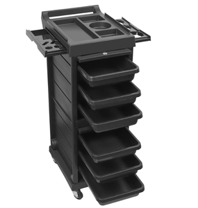 Carrito de Salón Moderno de 4 Ruedas para Peluquería, Muebles Profesionales para Salón - Product Image 1
