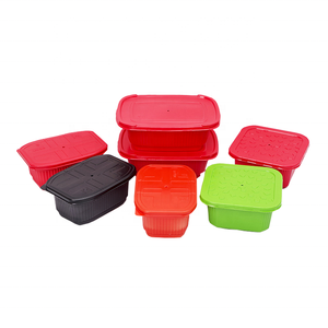 Bán buôn tùy chỉnh sinh thái thân thiện PP lẩu nhựa Ăn Trưa Bento tự sưởi ấm bao bì Takeaway dùng một lần thực phẩm hộp đựng - Product Image 6