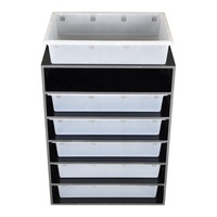 Enclos d'élevage en PVC de grande taille pour python royal et serpent de maïs, expédition rapide, stock disponible, rack d'élevage de reptiles, directement de l'usine