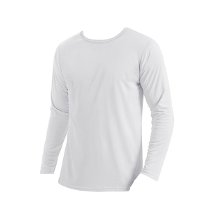 เสื้อยืดแขนยาวผู้ชายคุณภาพสูง ทรงโอเวอร์ไซส์ สั่งทำได้ ผลิตจากโพลีเอสเตอร์ 100% แห้งเร็ว สไตล์วินเทจ - Product Image 4