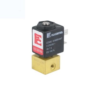 Válvula de Control de Flujo 230V 50Hz 7.5VA 100% ED, Cuerpo de Latón, Válvula Solenoide Hidráulica - Product Image 1
