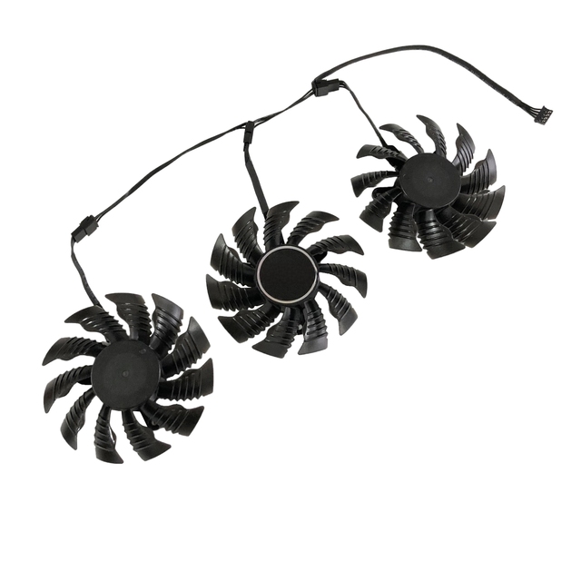 3PCS/Set 82MM PLD09215S12H GPU Cooler Graphics Card Fans For GIGABYTE RTX 2080Ti 2060 2070 2080 Video VGA As Replacement