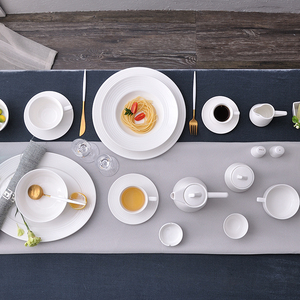 <span class=keywords><strong>Vaisselle</strong></span> en céramique OEM, assiettes à dîner pour restaurant, ensemble de bols pour le <span class=keywords><strong>petit</strong></span> déjeuner, assiette en céramique, <span class=keywords><strong>vaisselle</strong></span> d'hôtel de Chine fine pour hôtels 5 étoiles - Product Image 4