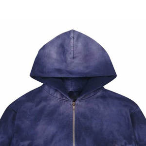 Collection Automne-Hiver – Sweat-shirts à Capuche Homme en Coton de Qualité Supérieure, Effet Délavé, Manches Longues – Essentiels Basiques en Promotion - Product Image 6