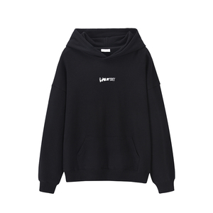 Sweat-shirts pour hommes de haute qualité Pull-over Poids lourd 100% coton Logo brodé personnalisé Motif uni Hiver Surdimensionné Respirant - Product Image 4