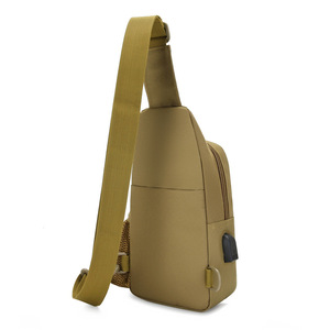 Bolso de pecho Masawei, mochila táctica para deportes al aire libre, bolso cruzado para hombre con función de recarga USB - Product Image 2