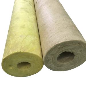 Densité d'isolation de <span class=keywords><strong>tuyau</strong></span> 110kg/m3 d'épaisseur 20mm 30mm 50mm minéral 1 ''2'' 12 ''diamètre laine de roche prix - Product Image 1