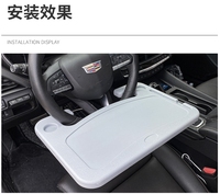 Plateau de volant de voiture en plastique OEM en gros pour plateau à nourriture, table pour ordinateur portable, bureau