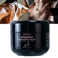 Crème Amincissante Brûleur de Graisse Marque Blanche pour la Taille Gel en Bâton Sueur OEM Crème de Massage Perte de Poids Brûle-Graisse Crème Sudorifique