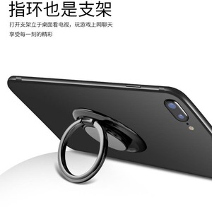 Phổ ngón tay Nhẫn Chủ đứng cho Iphone Samsung Xiaomi điện thoại di động sang trọng 360 ° xoay điện thoại trở lại Sticker chủ - Product Image 4