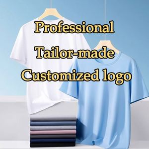 เสื้อยืดผู้ชายสีส้มทรงโอเวอร์ไซส์ ผ้าฝ้าย 100% แขนสั้น พิมพ์ลายเลเซอร์ โลโก้สั่งทำด้านหน้า สวมใส่สบาย ระบายอากาศได้ดี ทรงหลวม - Product Image 6