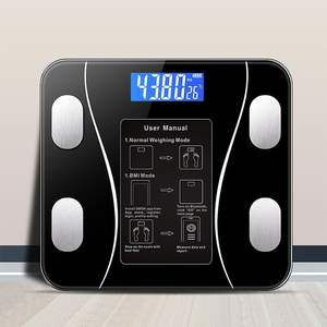 핫 세일 가정용 180kg/396lb 전자 체중계 BMI 스마트 체지방 측정기 디지털 체중계 - Product Image 2
