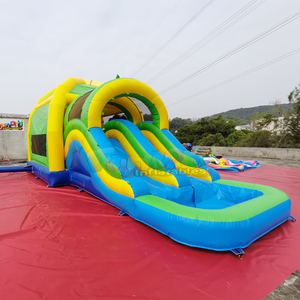 Castillo inflable con tobogán en forma de elefante, castillo hinchable comercial para niños, combo de juegos inflables para fiestas. - Product Image 3