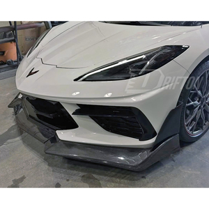 Nuevo Alerón Delantero de Fibra de Carbono Estilo ZR1 ZTK para Chevrolet Corvette C8 Stingray Z51 2020-2026 - Product Image 3