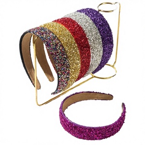 Diadema con Lazo Geométrico Colorido de Moda para Mujeres y Niñas, Estilo Vintage, Tela Simple Hecha a Mano, 16 cm, Accesorios de Joyería con Empaque Personalizado - Product Image 2