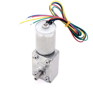 Motorreductor BLDC de 24V con control de velocidad PWM y freno de 2RPM a 160RPM Engranaje helicoidal para servomotor - Product Image 1