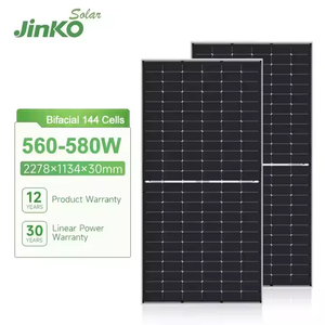 Panel Solar JKM580N-72HL4-(V) de 550-700W PERC Tipo N de Media Celda, 144 Celdas, 10BB, para Sistemas Solares Híbridos Residenciales y Comerciales - Product Image 5