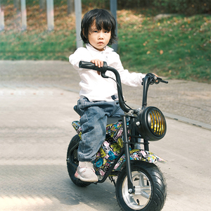 Motocicleta Infantil Económica de 36V 500W, Mini Motocross con Ruedas de Entrenamiento y Frenos de Disco - Product Image 4