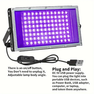 Yihan ไฟฟลัดไลท์ LED 5000K cob IP65ติดผนังตัวเครื่องอลูมิเนียม AC 85-265V รีโมทคอนโทรลไฟ120ปรับมุมได้ - Product Image 4