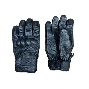 Guantes de Cuero Completos, Transpirables, con Cierre de Hebilla, Impermeables, Ligeros, para Esquí, Ciclismo, Actividades al Aire Libre, para Hombre, Invierno - Product Image 1