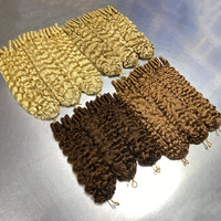 Offre Spéciale – Extensions de Cheveux Humains Vierges à 100 %, Invisibles, Sans Nœuds, Effet Plume, Boucles Françaises au Crochet, Double Trame Faite à la Machine