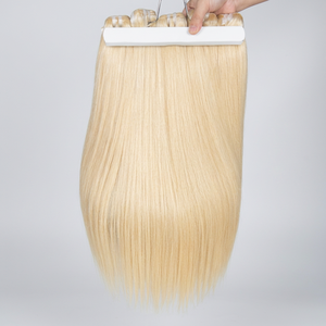 ผมแท้เวียดนาม AZURA HAIR แบบเส้นตรง ตัดเย็บด้วยเครื่องจักร  จัดเรียงเกล็ดผม  ปลายผมหนา  100% เวอร์จิ้น นุ่ม หนา - Product Image 1
