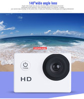 Promotion vente 1080P étanche sport DV A7 caméra d'action moto caméra de sport avec accessoires