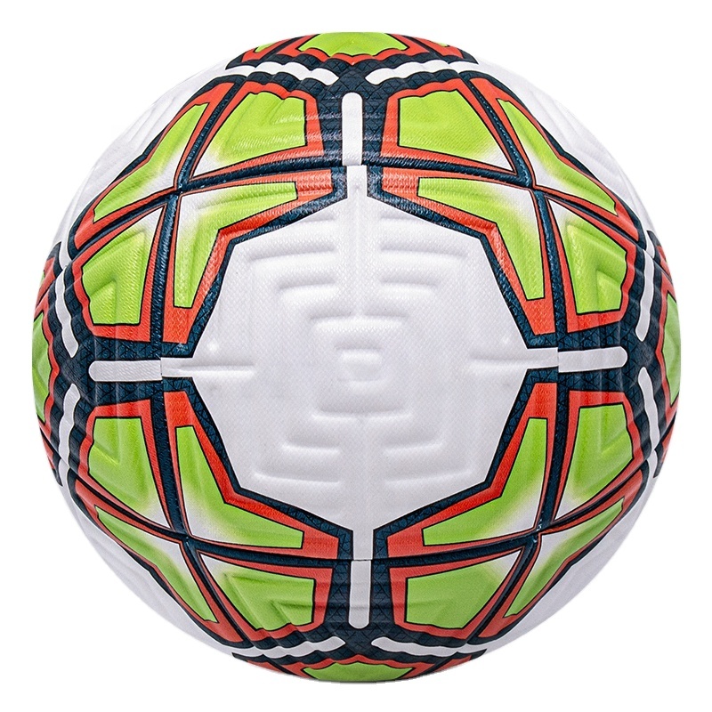 Shuoke OEM Заводской логотип по хорошей цене, небольшой минимальный заказ, экологически чистый футбольный мяч из искусственной кожи, Размер 5
