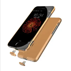 超薄移动电源案例可充电智能电池案例为 iphone 8 7