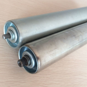 Schwerkraftförderrolle aus verzinktem Stahl mit Innengewinde und 38 mm Durchmesser - Product Image 3