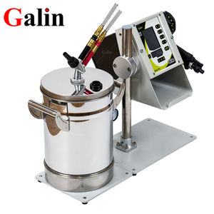 Machine <span class=keywords><strong>de</strong></span> revêtement en poudre électrostatique Elexo Pro L, pulvérisation à domicile pour petites surfaces, pistolet télécommandé et trémie à poudre en acier inoxydable - Product Image 3