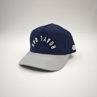 Gorras personalizadas de alta calidad con Marco, dos tonos de algodón, 5 paneles, logotipo bordado 3D, gorras de béisbol, sombrero con Marco, venta al por mayor