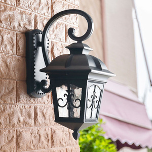 Acero inoxidable LED impermeable IP65 balcón al aire libre lámpara de pared estilo europeo Retro pasillo puerta patio Vidrio Templado - Product Image 5