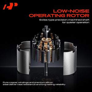 Motor de Ventilador A-Premium de 12V para Calefacción Delantera HVAC, Repuesto para Chevrolet Aveo, Aveo5 y Pontiac G3 - Product Image 6