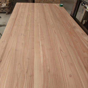 Planche en bois de cyprès rouge massif, très demandée en usine, pour la décoration - Product Image 1