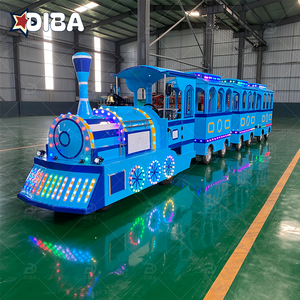 Tren Turístico para el Crecimiento Empresarial, Tren sin Rieles con Simulación de Vapor y Humo para Exteriores, para Granjas y Resorts - Product Image 4