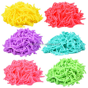 Juguete Blandito de Gusano Mágico TPR, Oruga Realista, Fidget Beans, Novedad, Juguete Antiestrés y de Descompresión - Product Image 2