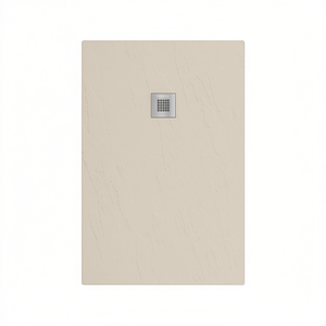 Plato de ducha rectangular de 70 x 80 cm, superficie blanca antideslizante para uso en el baño - Product Image 3