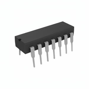 ตัวแทนจำหน่ายอย่างเป็นทางการ วงจรรวมแบบชิป 14 DIP (0.300 นิ้ว, 7.62 มม.) IC OPAMP JFET 4 วงจร 14DIP TL064IN - Product Image 1