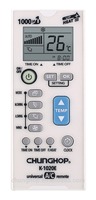 Télécommande universelle AC CHUNGHOP K-1020E 1000 en 1 pour climatiseur